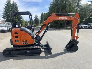 2026 Hitachi ZX35U-5N (STANDARD) 5 YEAR, 5,000 HOUR, WARRANTY! Thumb, coupler, and dig bucket included - Image 2