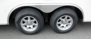 Enclosed Trailer 8.5’x18′ White – Equipment Car Bike Hauler Storage - Image 11