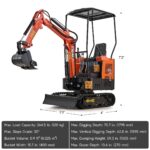 AX-16 | 23 HP 1.3 Ton B&S Engine Mini Excavator - Image 10