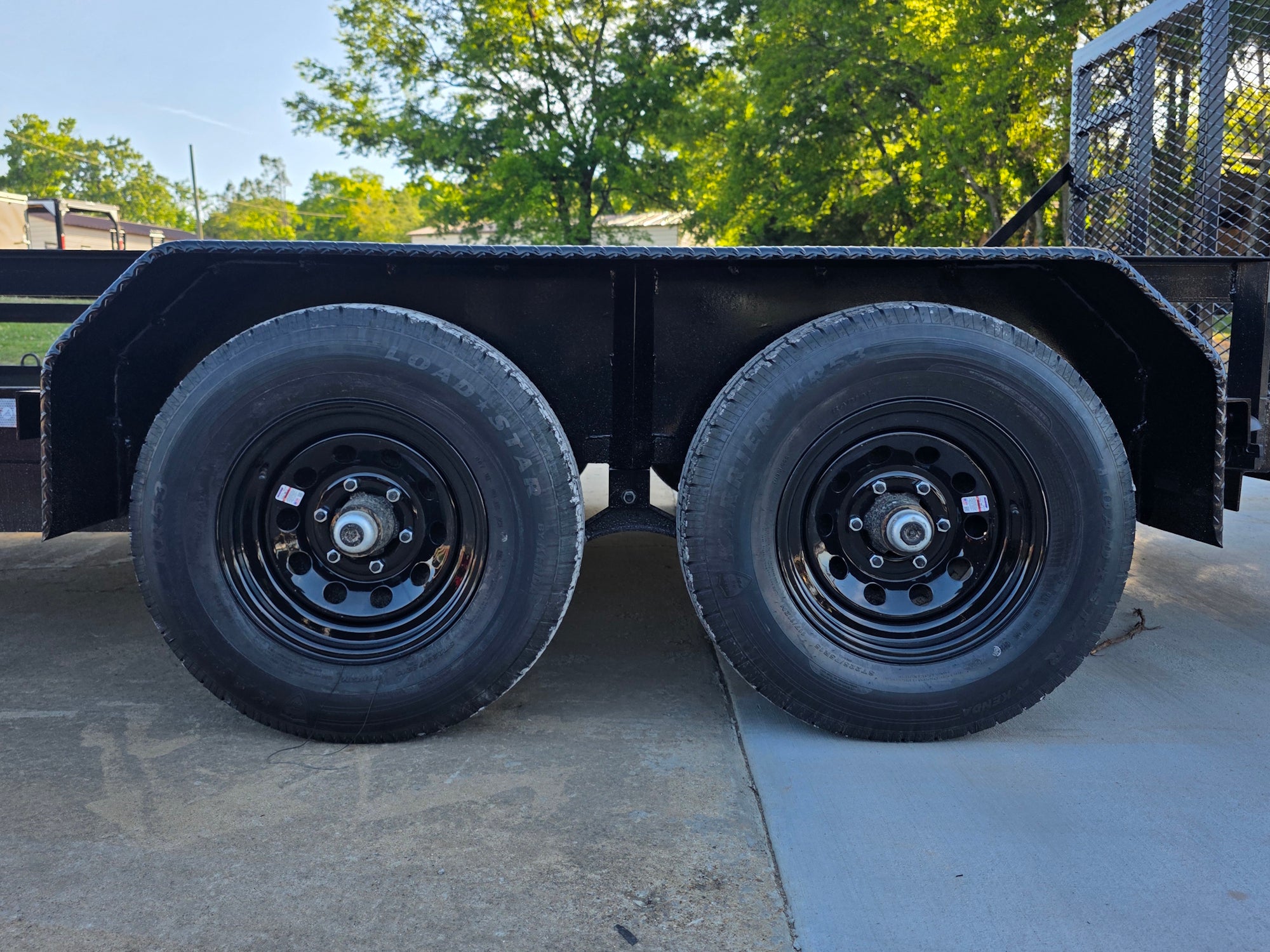 7′ X 14′ Straight Deck Heavy Duty Utility Trailer (2) 5,200lb Axles 10K GVWR - Image 17