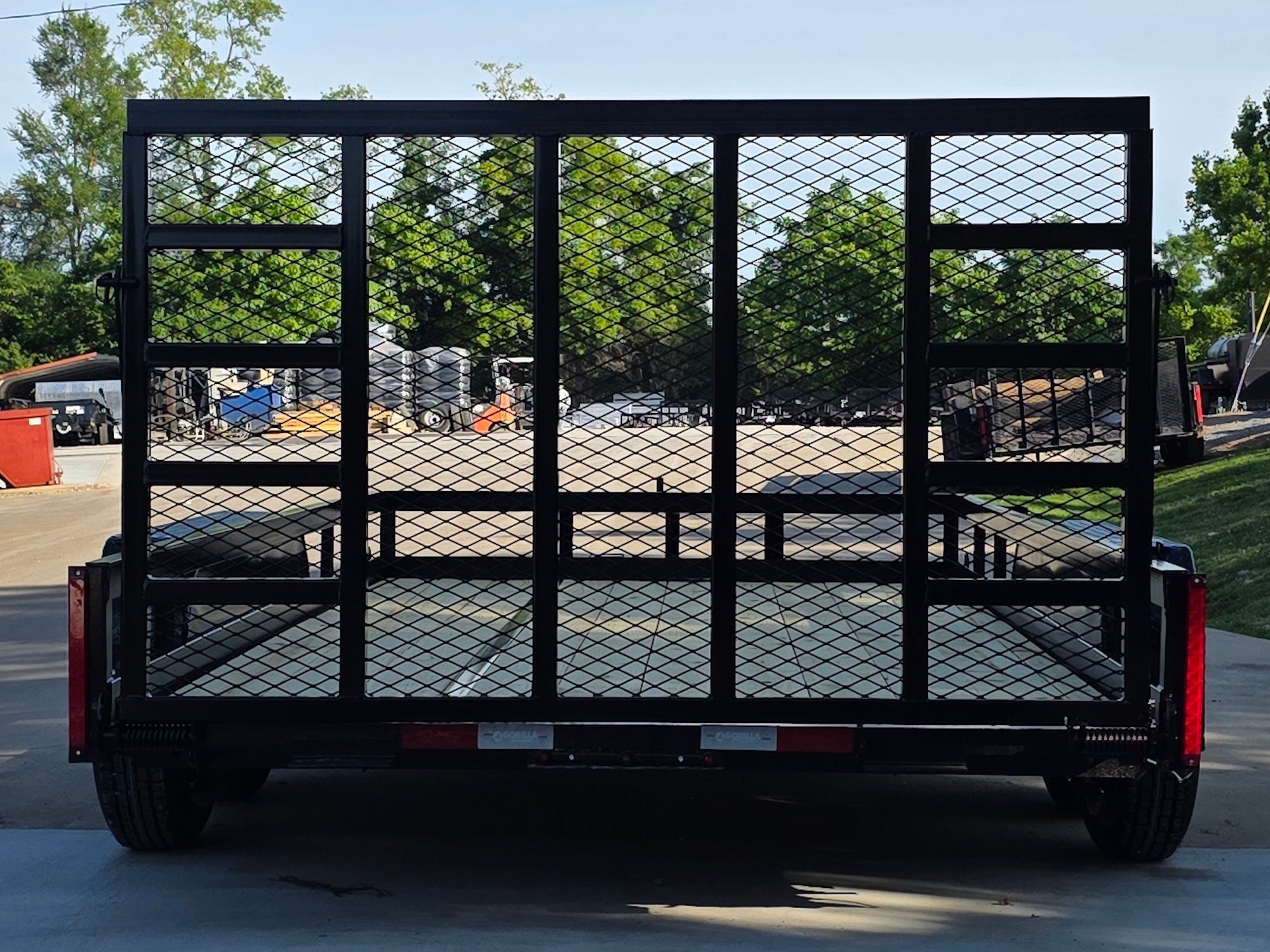 7′ X 14′ Straight Deck Heavy Duty Utility Trailer (2) 5,200lb Axles 10K GVWR - Image 4