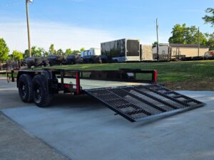 7′ X 14′ Straight Deck Heavy Duty Utility Trailer (2) 5,200lb Axles 10K GVWR - Image 11