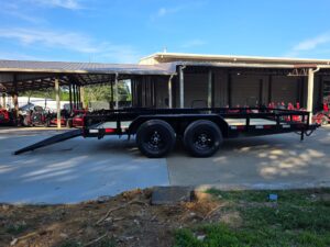 7′ X 14′ Straight Deck Heavy Duty Utility Trailer (2) 5,200lb Axles 10K GVWR - Image 14