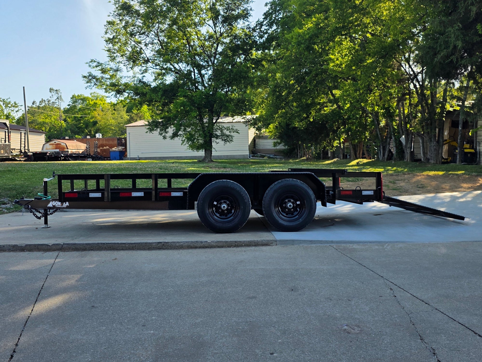 7′ X 14′ Straight Deck Heavy Duty Utility Trailer (2) 5,200lb Axles 10K GVWR - Image 10