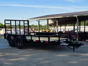 7′ X 14′ Straight Deck Heavy Duty Utility Trailer (2) 5,200lb Axles 10K GVWR - Image 7