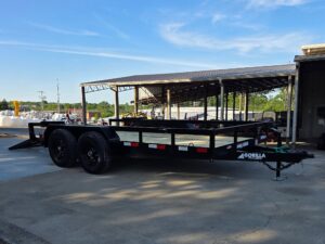 7′ X 14′ Straight Deck Heavy Duty Utility Trailer (2) 5,200lb Axles 10K GVWR - Image 15