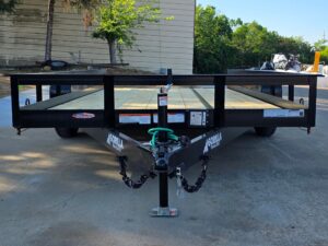 7′ X 14′ Straight Deck Heavy Duty Utility Trailer (2) 5,200lb Axles 10K GVWR - Image 16