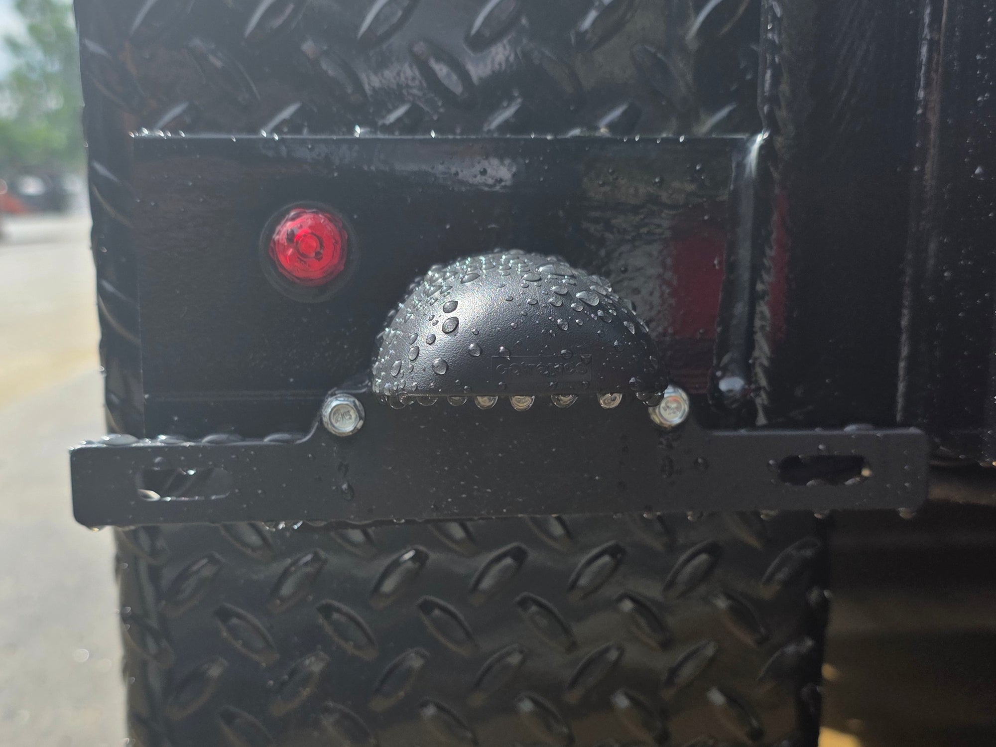 7×16 Powder Coated Straight Deck Utility Trailer with 4.5ft Mesh Sides (2) 3500lb Axles - Image 25