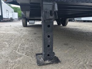 7×24 Gooseneck Equipment Trailer (2) 7K Axles Standup Ramps 14k GVWR - Image 21