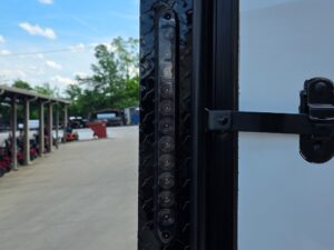 8.5’x20′ White V-Nose Enclosed Trailer with Blackout Package 2-5200lb Axles - Image 24