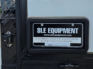 8.5’x20′ White V-Nose Enclosed Trailer with Blackout Package 2-5200lb Axles - Image 25