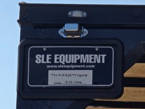 8.5’x26′ Black Hybrid Trailer w/ Roof Covered Rear Deck & Generator Box - Image 29