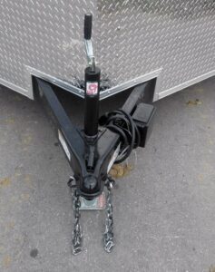 Enclosed Trailer 8.5’x18′ White – Equipment Car Bike Hauler Storage - Image 9