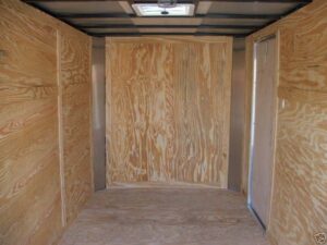 Enclosed 6′ x 12′ Trailer with Drop Gate Storage - Image 6