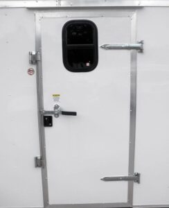 Enclosed Trailer 8.5’x18′ White – Equipment Car Bike Hauler Storage - Image 15