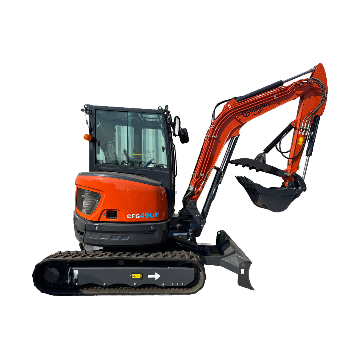 4 Ton, Kubota Diesel Engine Mini Excavator w/ Hydraulic Thumb & A/C | CFG-40UF 4 Ton, Kubota Diesel Engine Mini Excavator w/ Hydraulic Thumb & A/C | CFG-40UF - Image 1