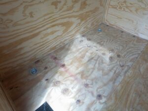8.5×24 Hybrid Enclosed Trailer V-Nose (2) 7,000lb Axles Storage - Image 17