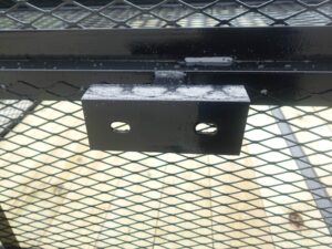 6.4×16 Dovetail Utility Trailer with Front Basket 2ft Mesh (2) 3500lb Axles - Image 6