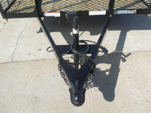 6.4×16 Dovetail Utility Trailer 6ft Mesh Sides (2) 3,500lb Axles - Image 9