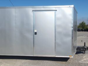 8.5×24 V-Nose Enclosed Trailer with E-Track (2) 5,200lb Axles - Image 9