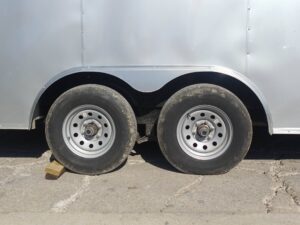 8.5×24 V-Nose Enclosed Trailer with E-Track (2) 5,200lb Axles - Image 10