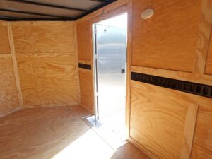 8.5×24 V-Nose Enclosed Trailer with E-Track (2) 5,200lb Axles - Image 19