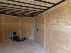 7×16 Enclosed Trailer with Electrical Package (2) 3500lb Axles - Image 17