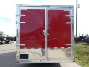8.5×24 V-Nose Enclosed Trailer with Electrical Package (2) 7,000lb Axles - Image 5