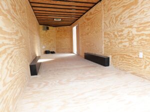 8.5×24 V-Nose Enclosed Trailer with Electrical Package (2) 7,000lb Axles - Image 16