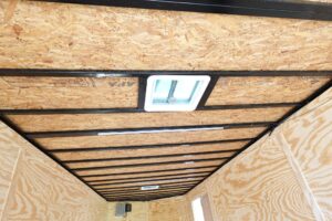 8.5×24 V-Nose Enclosed Trailer with Electrical Package (2) 7,000lb Axles - Image 19
