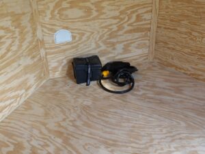 8.5×24 V-Nose Enclosed Trailer with Electrical Package (2) 7,000lb Axles - Image 21
