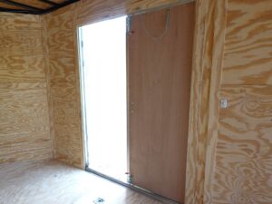 8.5×24 V-Nose Enclosed Trailer with Electrical Package (2) 7,000lb Axles - Image 24