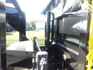 7×16 Gooseneck Telescopic I-Beam Dump Trailer 4ft Sides (2) 7K Axles - Image 10