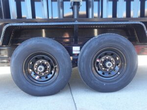 7×16 Gooseneck Telescopic I-Beam Dump Trailer 4ft Sides (2) 7K Axles - Image 14