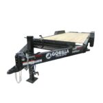7′ x 18′ Equipment Trailer Dovetail King Kong Ramps 2- 7k Axles 14k GVWR