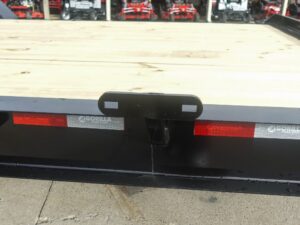 7′ x 18′ Equipment Trailer Dovetail King Kong Ramps 2- 7k Axles 14k GVWR - Image 11
