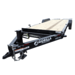 7×20 Equipment Trailer Dovetail (2) 7,000LB Axles with King Kong Ramps