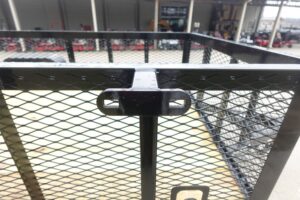 5×10 Dovetail Utility Trailer 2ft Mesh sides 3500lb Axle - Image 13