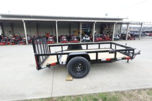 5×10 Utility Trailer Powder Coated Dovetail with gate 3500lb Axle - Image 11