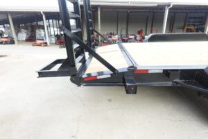 7′ x 18′ Gooseneck Equipment Trailer (2) 7K Axles Standup Ramps 14k GVWR - Image 10