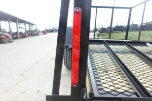 6.4×10 Utility Trailer with 4ft Mesh Sides 3500lb Axle Dovetail - Image 9