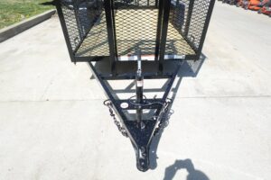 5×10 Straight Deck Debris Loader Utility Trailer (1) 3500lb Axle - Image 4