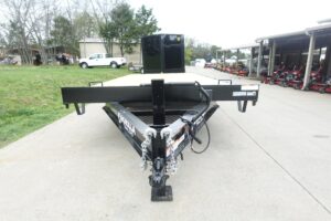 8.5×16 I-Beam Deckover Equipment Trailer (2) 7k axles 14k GVWR - Image 3
