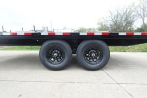 8.5×16 I-Beam Deckover Equipment Trailer (2) 7k axles 14k GVWR - Image 5