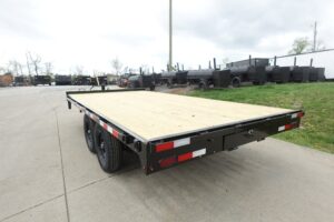 8.5×16 I-Beam Deckover Equipment Trailer (2) 7k axles 14k GVWR - Image 7