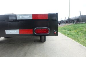 8.5×16 I-Beam Deckover Equipment Trailer (2) 7k axles 14k GVWR - Image 10