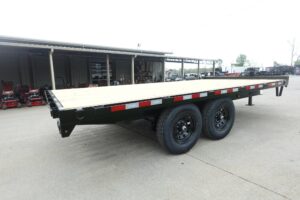 8.5×16 I-Beam Deckover Equipment Trailer (2) 7k axles 14k GVWR - Image 11