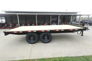 8.5×16 I-Beam Deckover Equipment Trailer (2) 7k axles 14k GVWR - Image 12