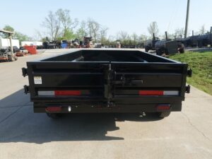 5×10 Hydraulic Dump Trailer Powder Coated with 16″ Sides 7K GVWR - Image 8
