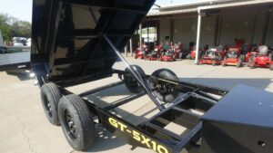 5×10 Hydraulic Dump Trailer Powder Coated with 16″ Sides 7K GVWR - Image 11